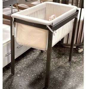 STOKKE HOME CRADLE BASSINET IN GREYISH BROWN